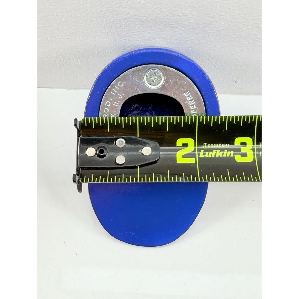 RARE Laurel MD Jockey Cap Bottle Opener Blue Red White‎ Horse Racing Metal Gift
